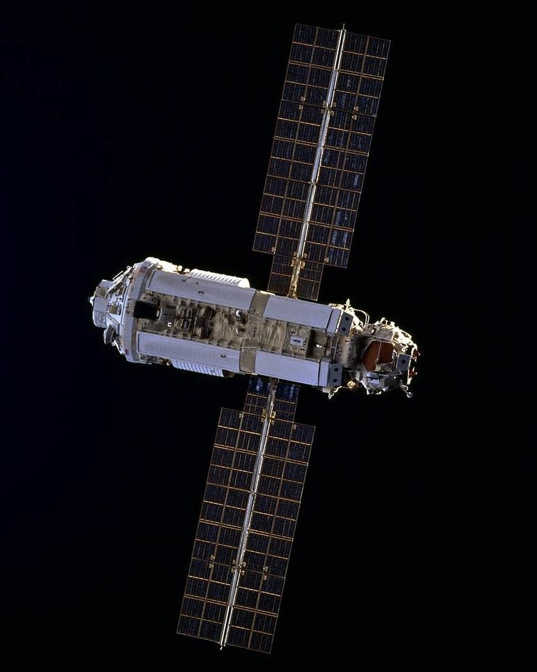 The first ISS module, the Zarya Control Module