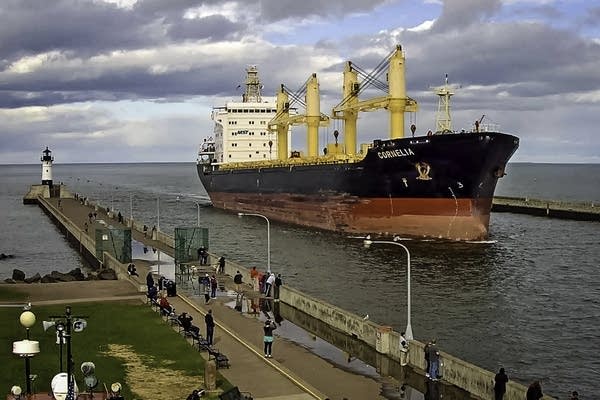 The German-operated ship Cornelia