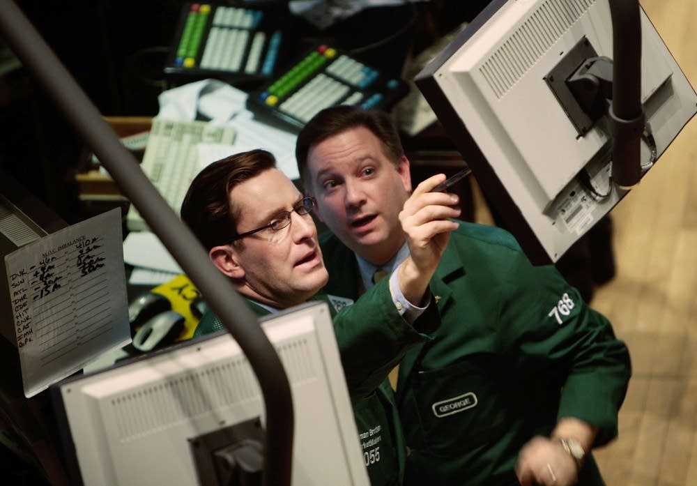 Traders at the New York Stock Exchange