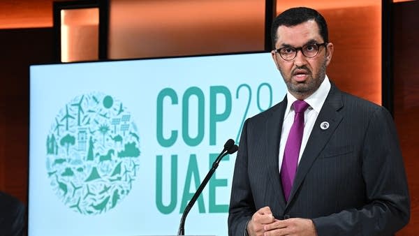 Sultan Al Jaber, the head of the United Arab Emirates' state-owned oil company, is serving as president of COP28.
