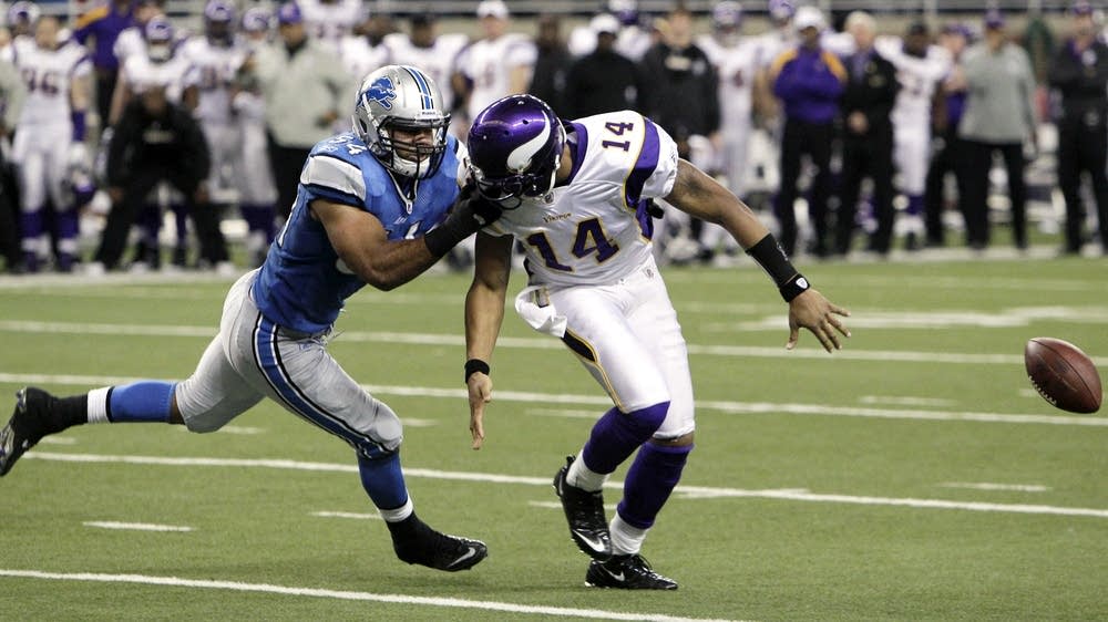 On Final Play Lions Beat Vikings 34 28 MPR News