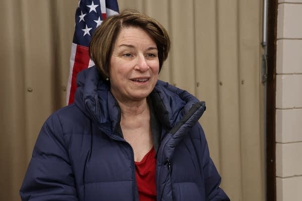 Amy Klobuchar speaking