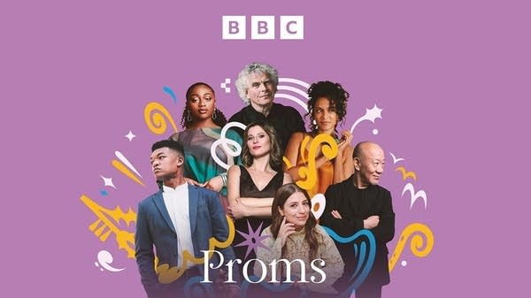 Poster BBC Proms 2025 graphic