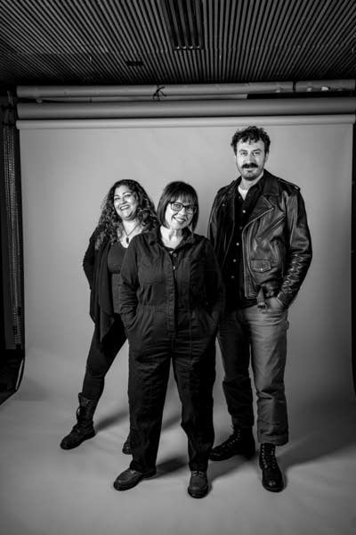 Nilufer Arsala, Jill Riley, and Zach McCormick.