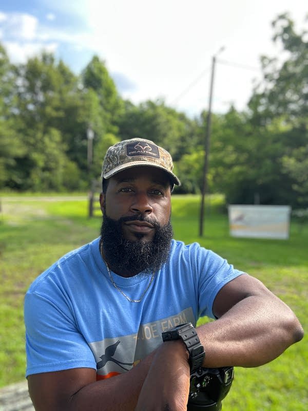 Christopher Joe, a conservationist who operates an agritourism business on his family's cattle farm. 