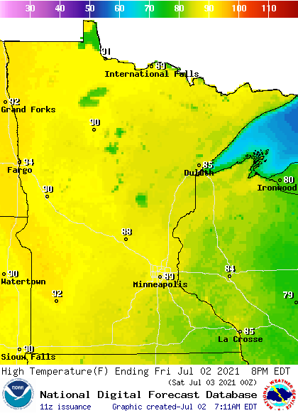 weather graphic