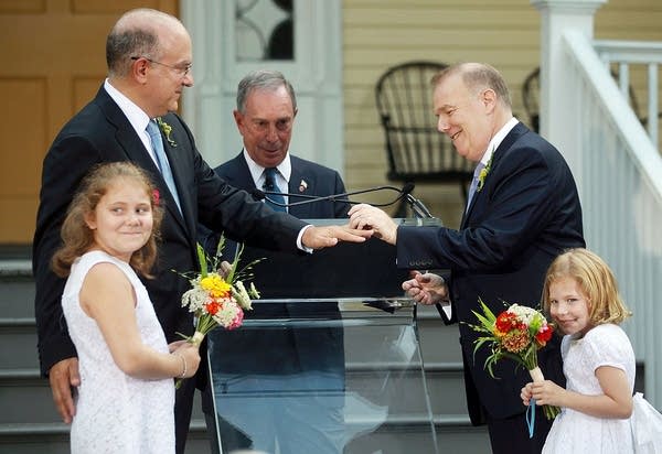 First day of same-sex marriages in NY