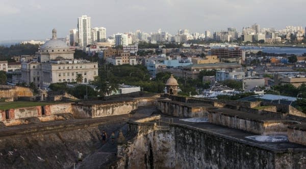A view of Old San Juan, Puerto Rico.