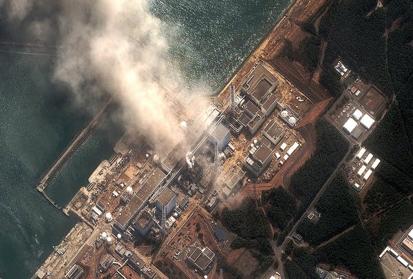 Damaged nuclear plant