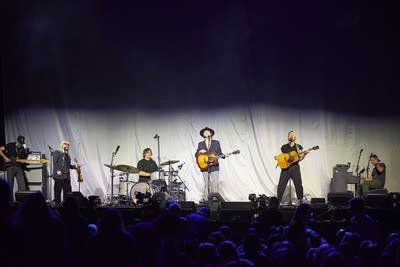 The Head and the Heart performing on stage