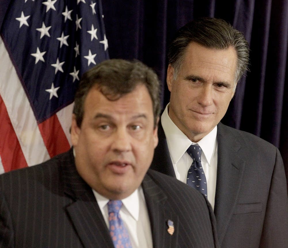 Chris Christie, Mitt Romney