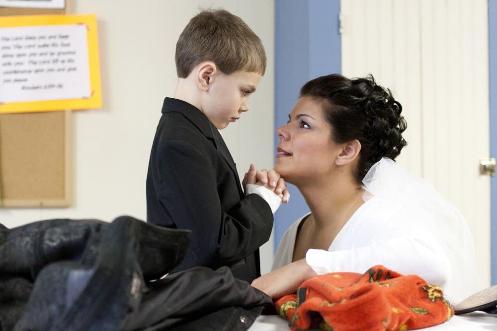 Mother and son