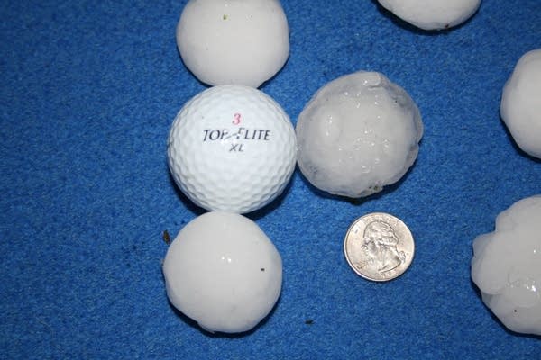 Hail in Chisago County