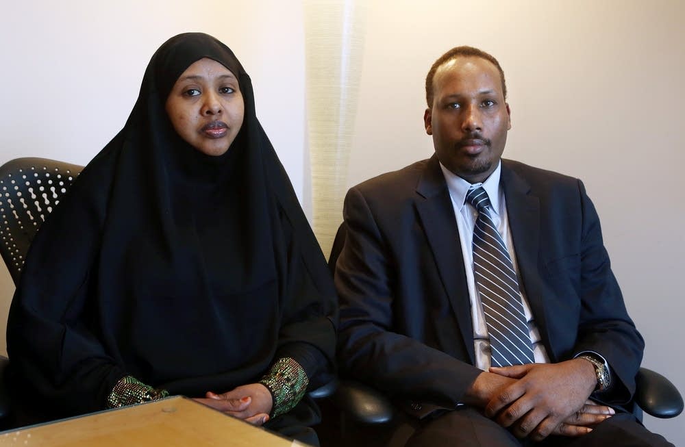 Ali Warsame, wife Khatra Osman