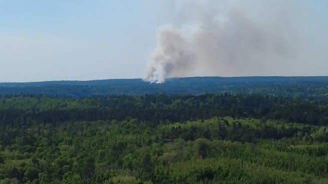 Wildfire burning near Burntside Lake forces evacuations
