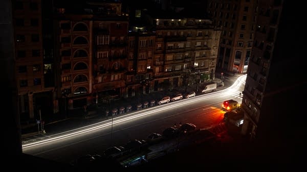 A view of a street in Vigo, Spain, during the nation's blackout in April. The power outage highlighted the importance of cash when digital payment systems were down or out of power.