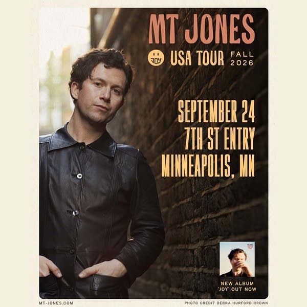 MT Jones at 7th Street Entry 2026 Tour Poster