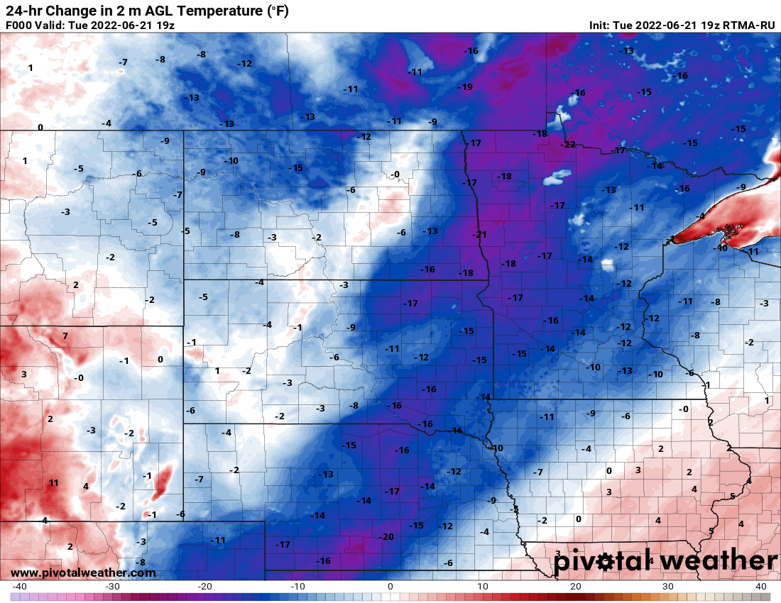 More pleasant Wednesday; heat returns Thursday