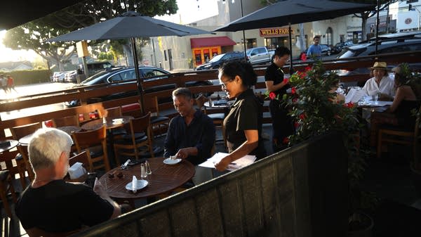 Hospitality added 14,000 jobs in May, according to payroll processor Gusto, though some of that small business job growth is seasonal.