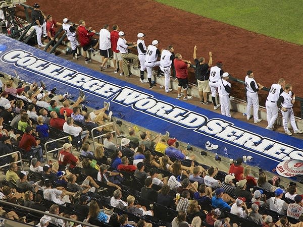 College world series misspelling