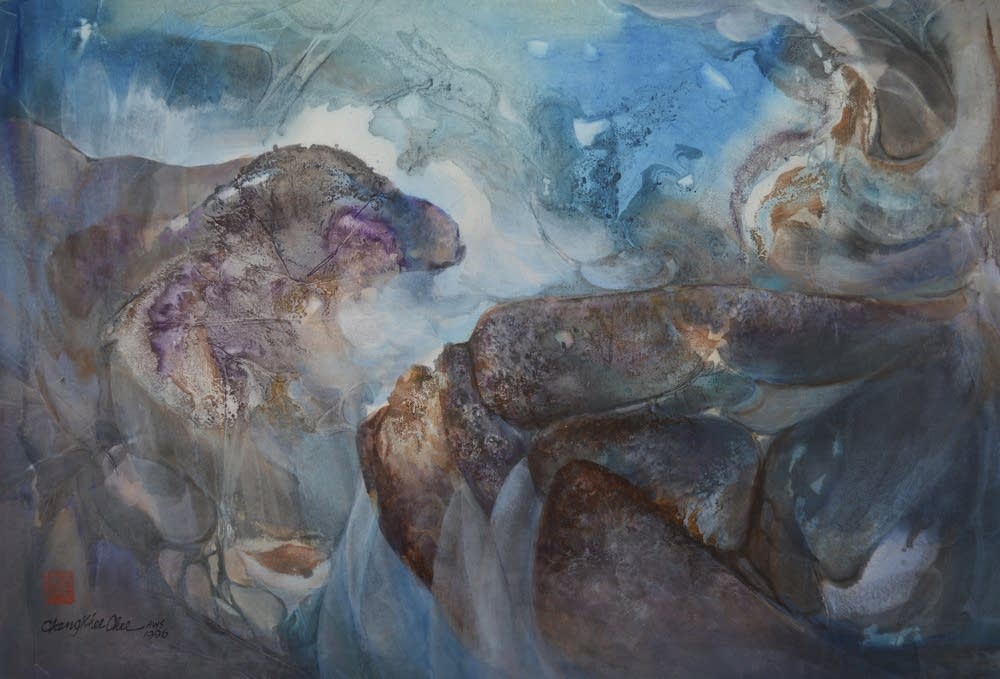 Rhythm of the shore, 1996 by Cheng-Khee Chee