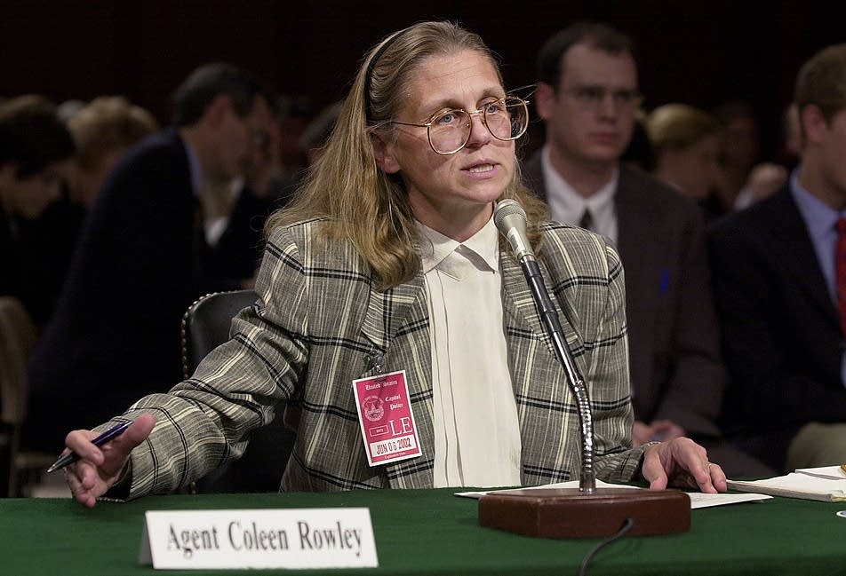 Colleen Rowley testifies