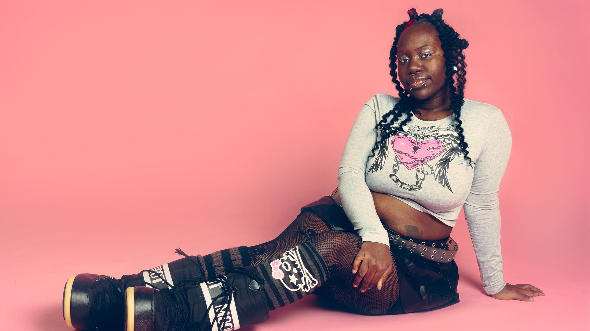 Twin Cities 'grime-core' performer Riotgrrrldarko lives up to her