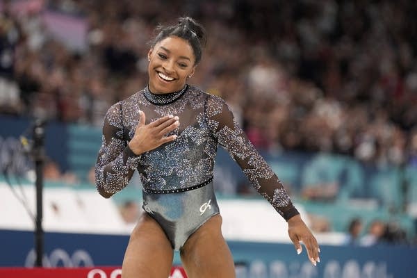 Simone Biles Shakes Off Calf Injury To Dominate During Olympic 