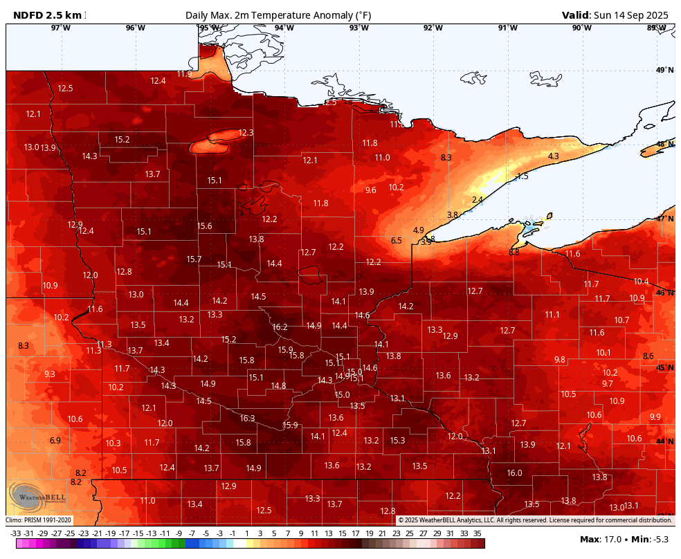 Hot and muggy weekend ahead 