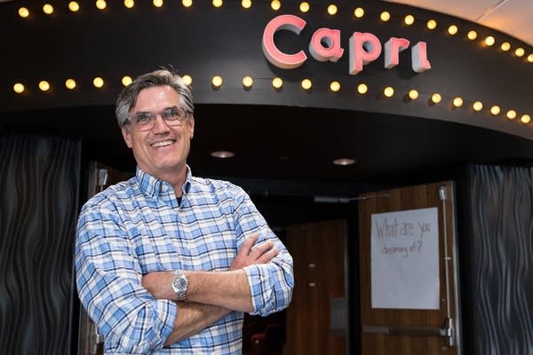 Capri Theater Director James Scott stands for a portrait.