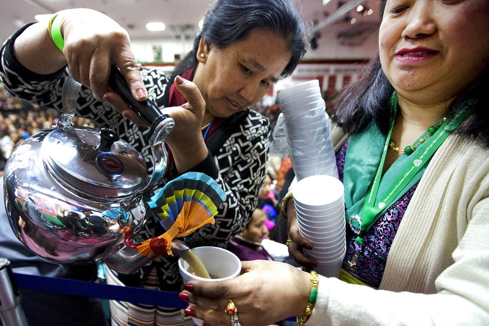Tea for 2500 people