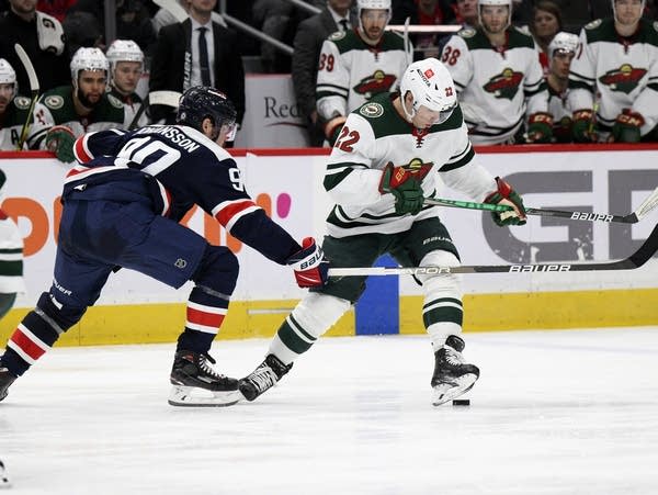 Eriksson Ek sets career high in goals, Wild top Capitals 5-1