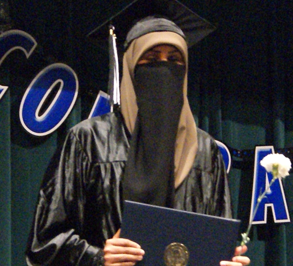 Yusra Ismail at her high school graduation in 2013