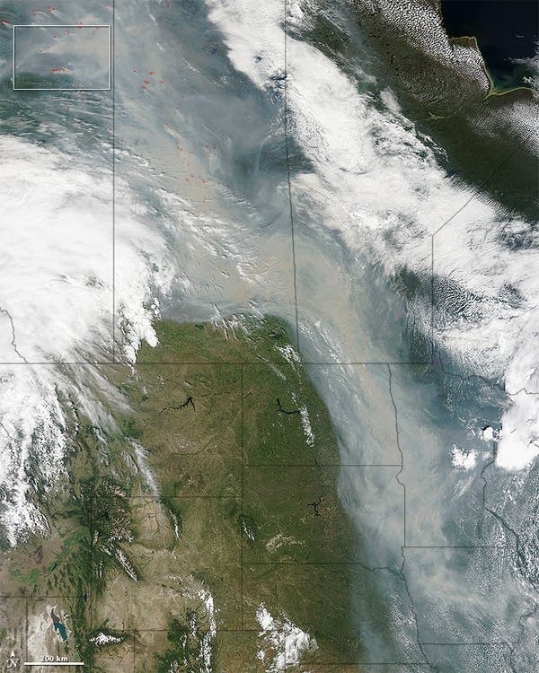 Canada smoke plume June 29 2015