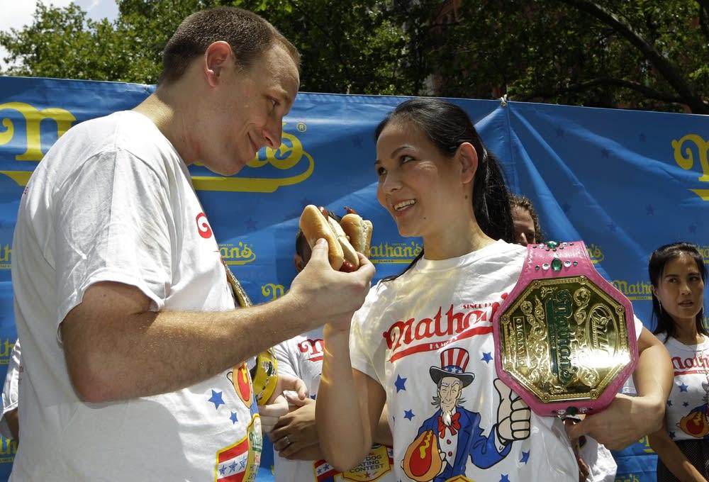 Joey Chestnut, Sonya Thomas