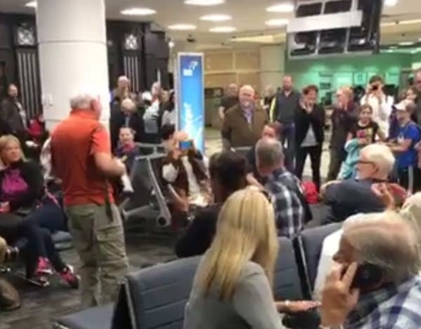 You say ‘flight delay’; in Canada they say ‘let’s party!’