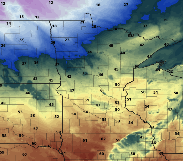 fri temps HRRR