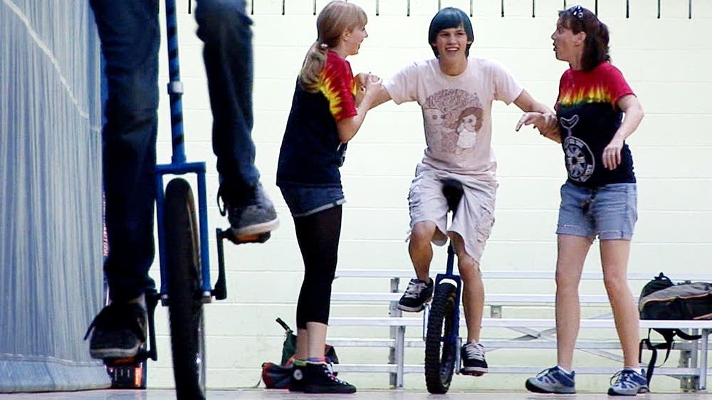 Unicycle convention rolls through Minnesota MPR News