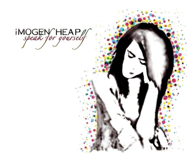 Imogen Heap's 2005 album, 'Speak for Yourself,' features cover art painting by Heap's drummer Richie Mills.