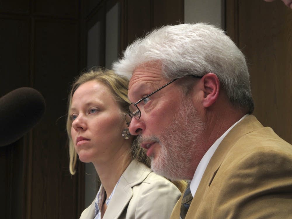 Michael Caron and Christina Morrison