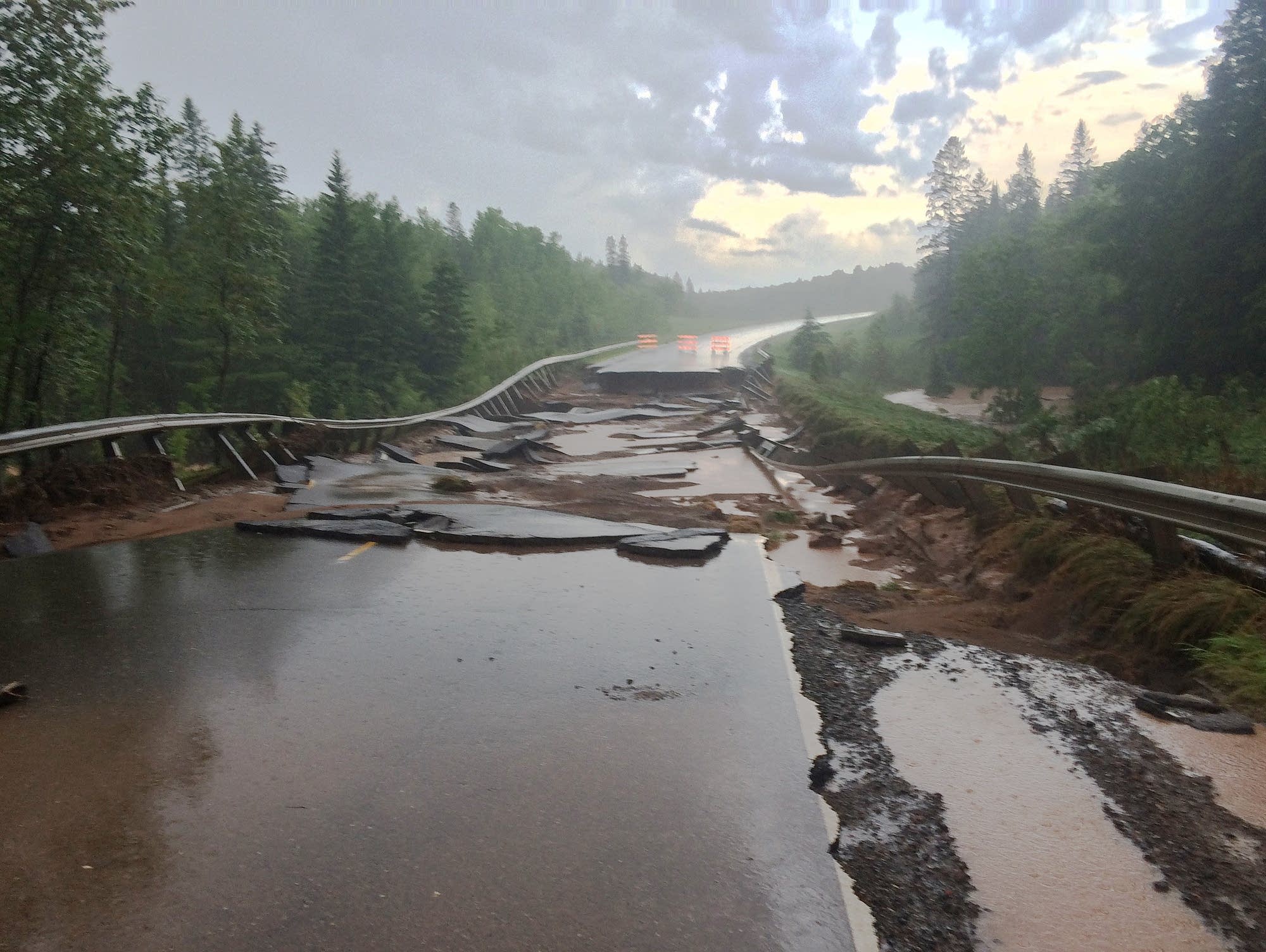 Flash Flooding Causes Damage In NE Minnesota NW Wisconsin Some Rivers 