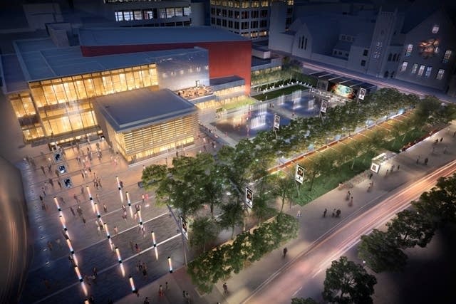 Peavey Plaza, artist concept