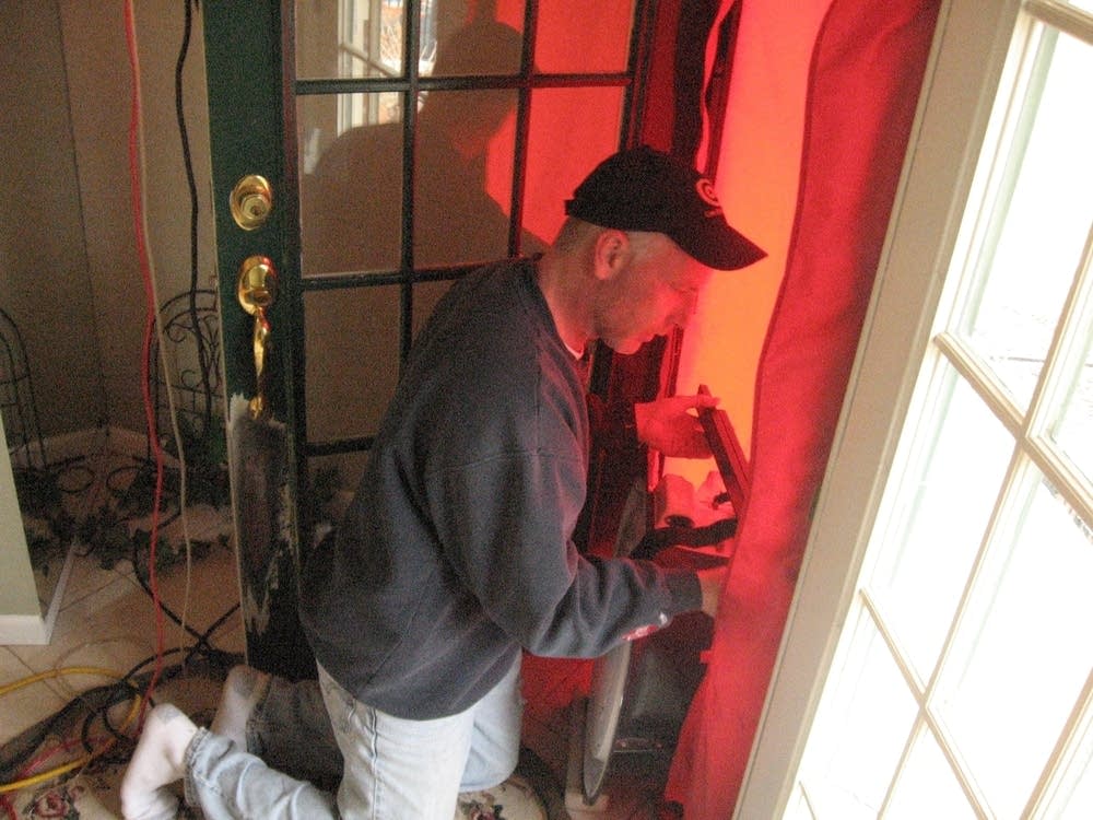 Blower door
