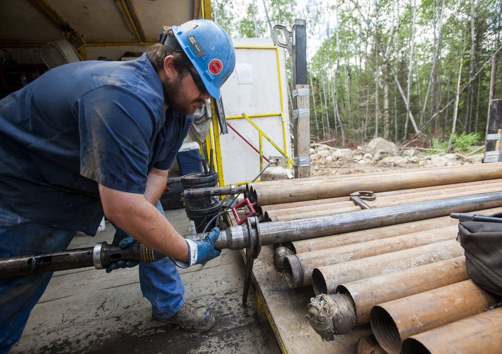 Exploratory drill site