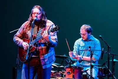 band performing on stage
