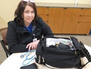 Regions community paramedic Shelly Brown.
