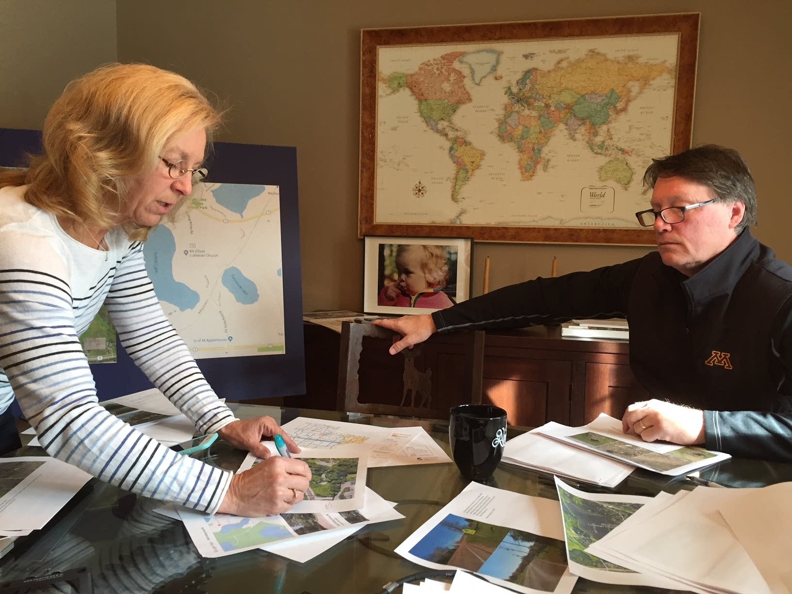 Debbie Kraft, presented research on water quality impacts.