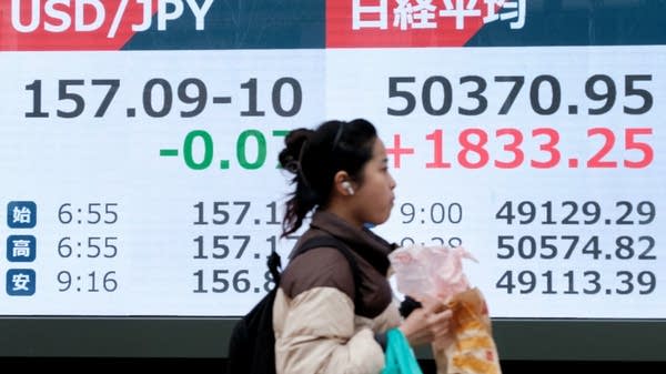 Uncertainty surrounding President Trump's tariffs sank the dollar's value in the first half of the year.