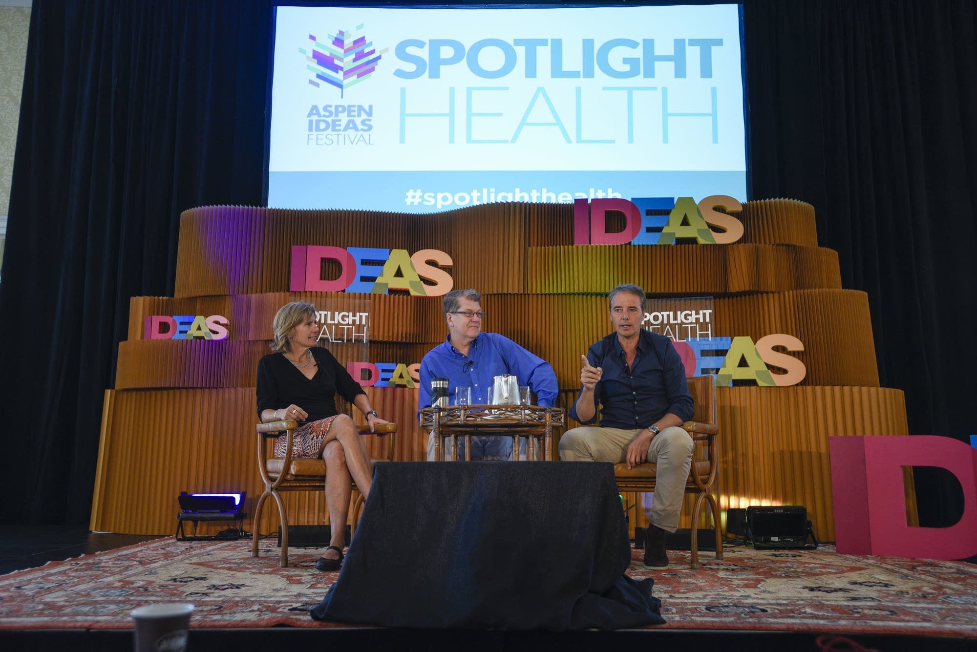 Suzanne Jones, Steve Clemons and Dan Buettner discuss happiness.