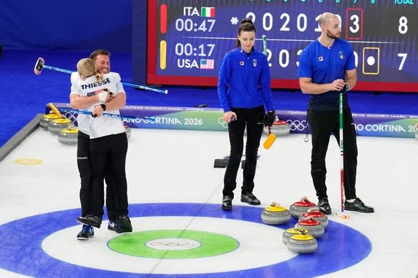 U.S. reaches first Olympic curling mixed doubles final, will face Swedish siblings for gold